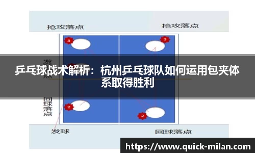 乒乓球战术解析：杭州乒乓球队如何运用包夹体系取得胜利